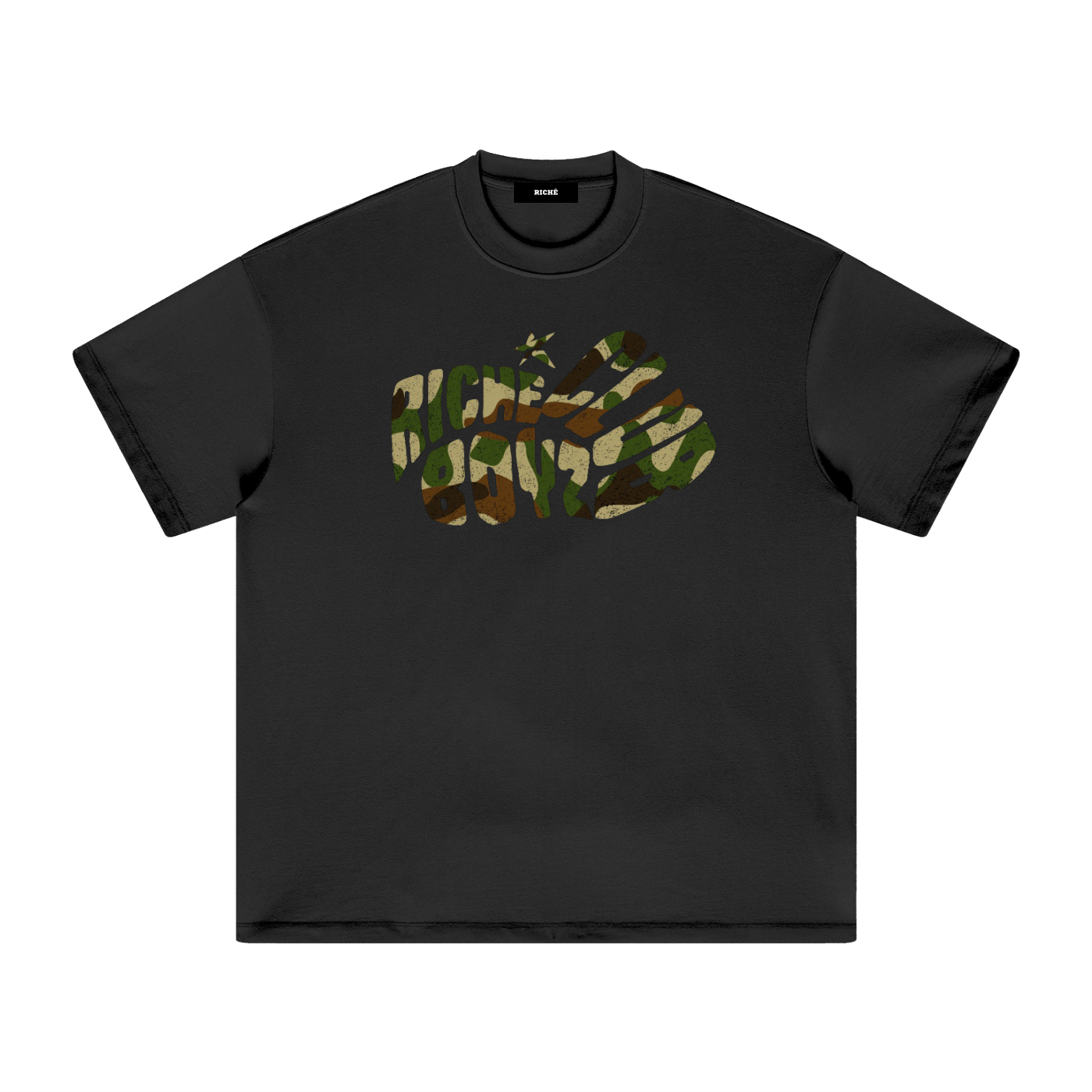 Riche Boyz Club Camo T-Shirt