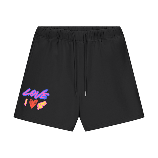 Men's fleece short,I $ Money