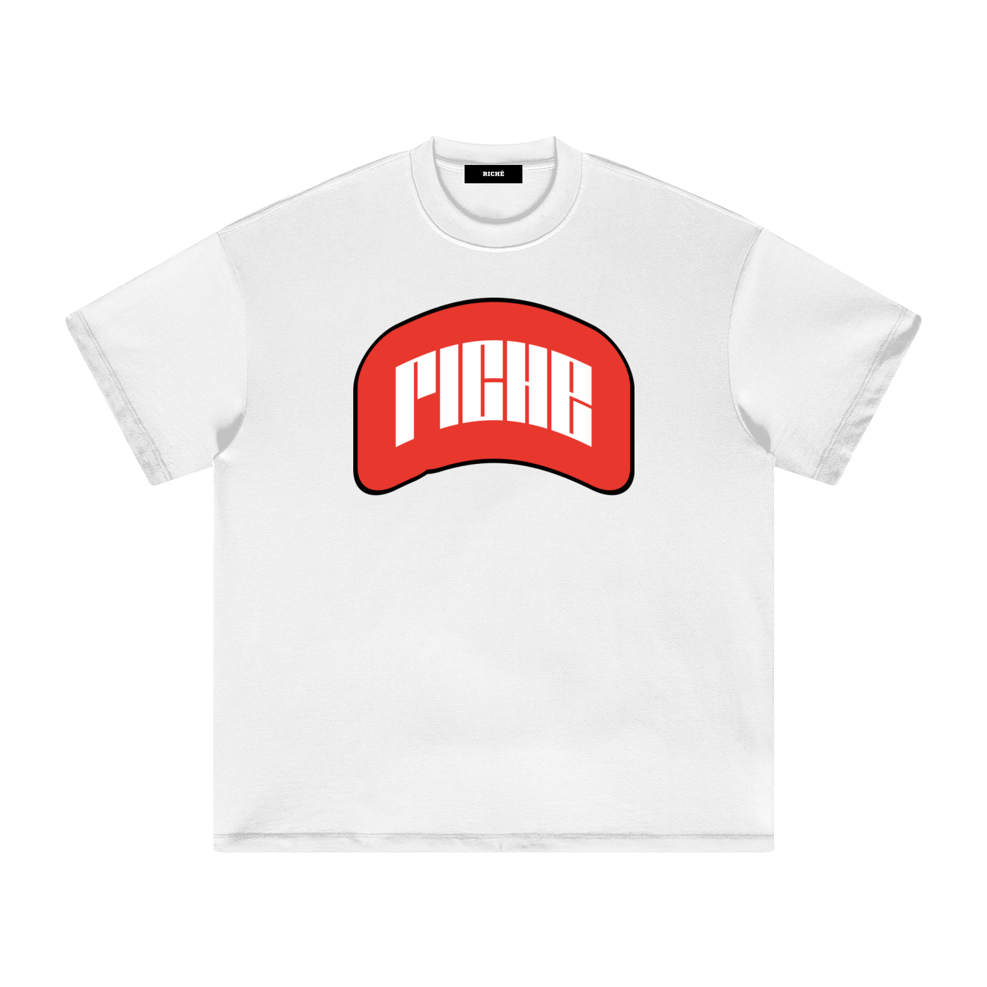 Riche Red Box Logo T-Shirt
